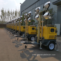 High quality trailer electric light tower